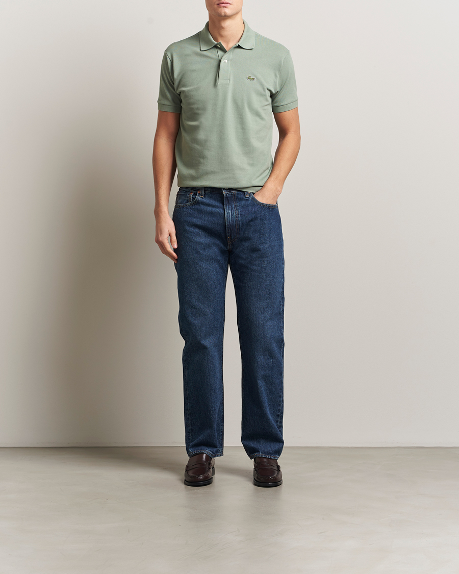 Uomini | Polo | Lacoste | Original Polo Piké Thyme Green