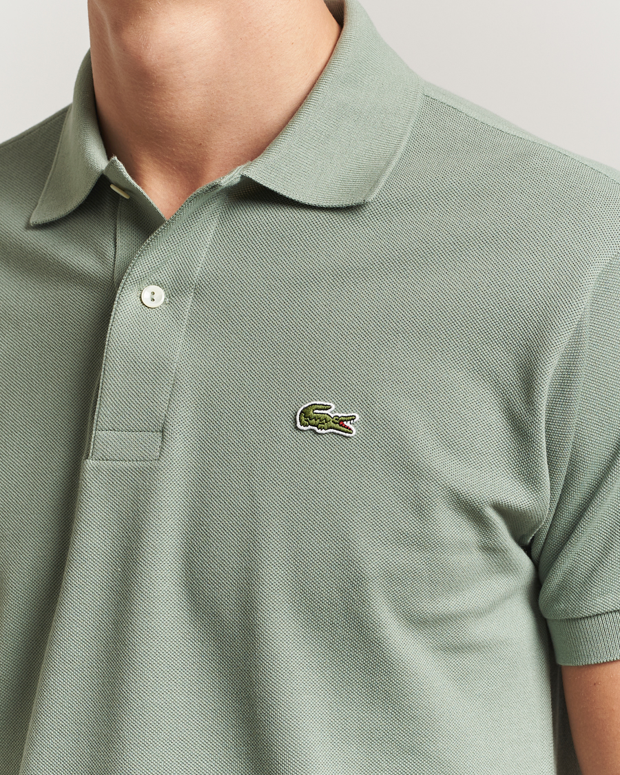 Uomini | Polo | Lacoste | Original Polo Piké Thyme Green