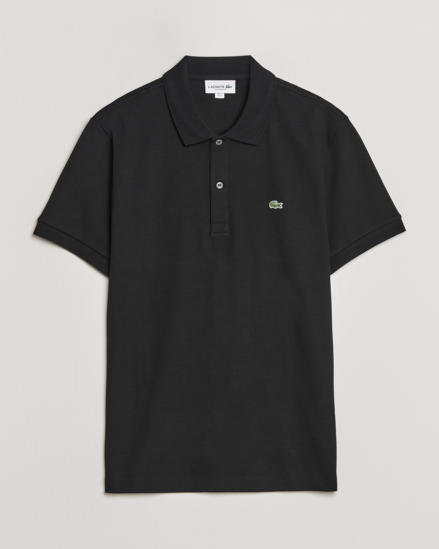 Uomini | Polo | Lacoste | Pima Interlock Piké Black