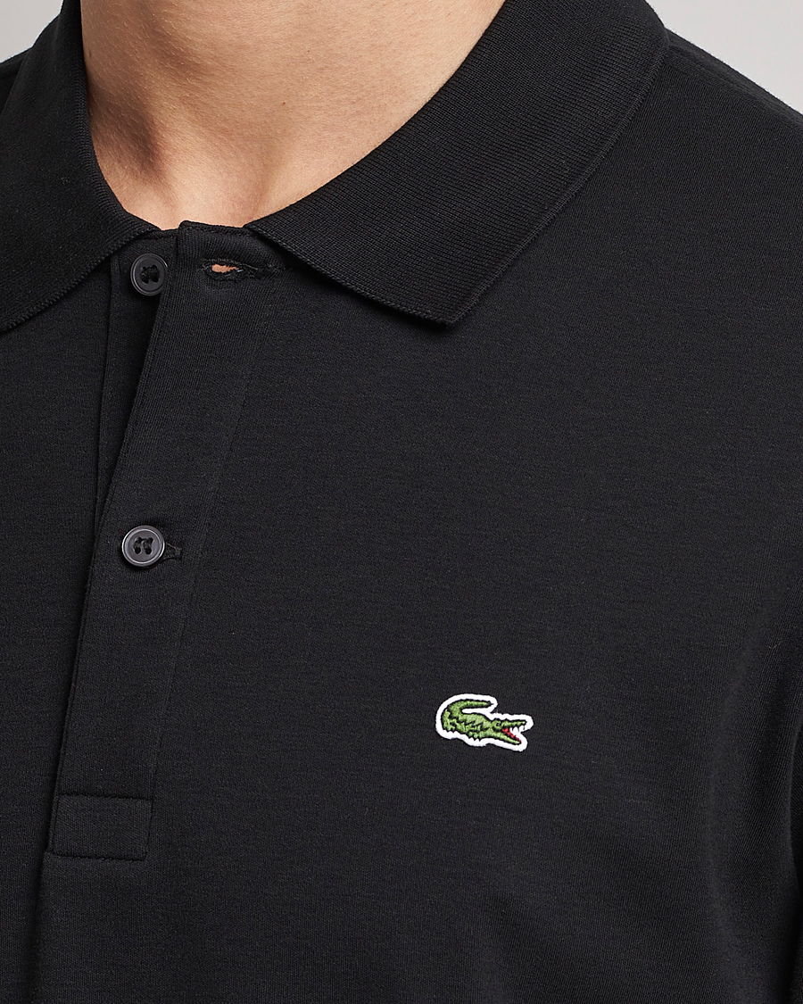 Uomini | Polo | Lacoste | Pima Interlock Piké Black
