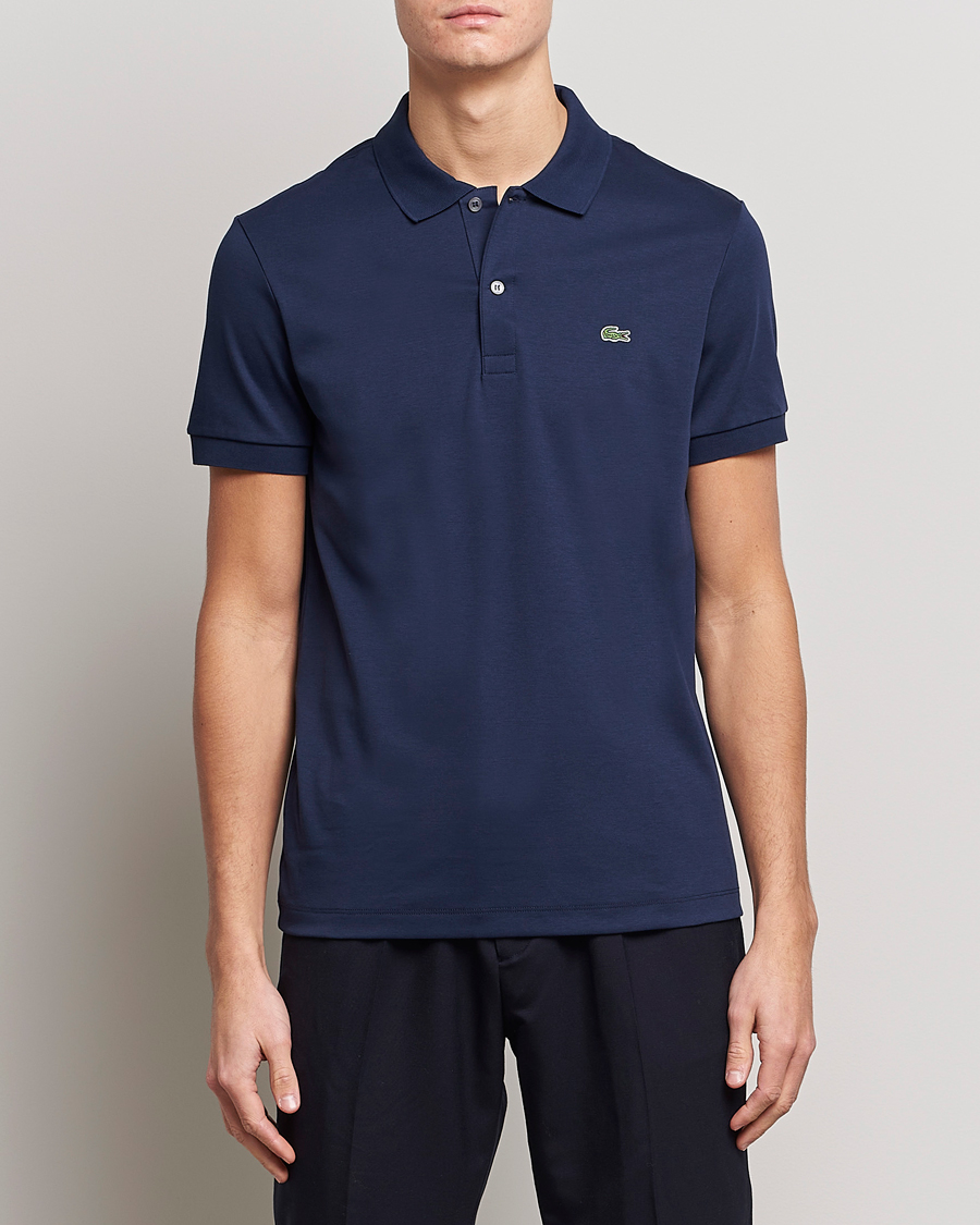 Uomini | Polo | Lacoste | Pima Interlock Piké Navy