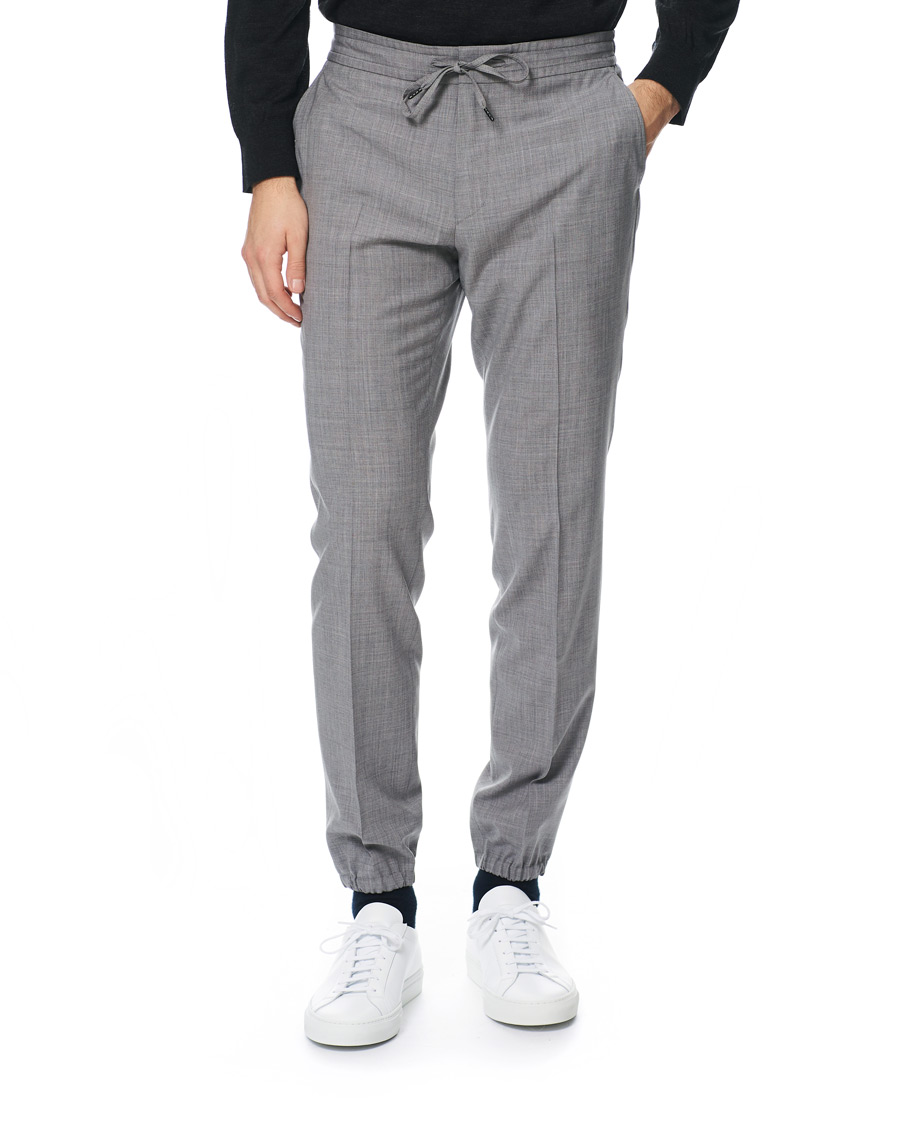 Uomini | Abiti | Z Zegna | Techmerino Washable Wool Suit Light Grey