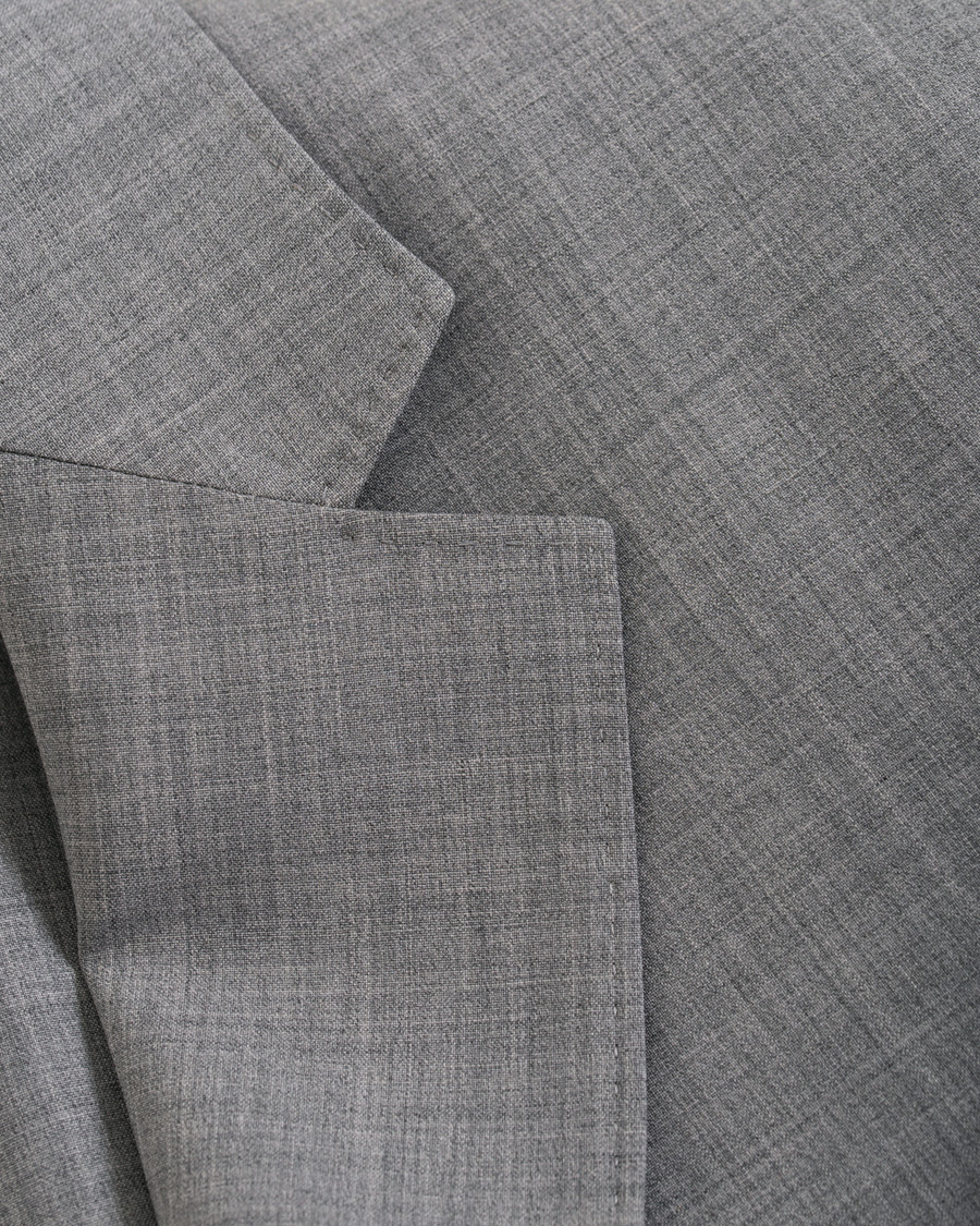 Uomini | Abiti | Z Zegna | Techmerino Washable Wool Suit Light Grey