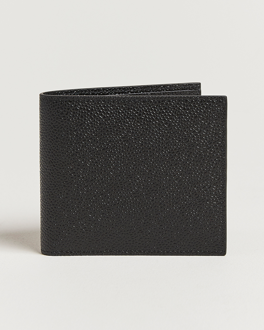 Uomini | Thom Browne Pebble Grain Wallet Black | Thom Browne | Pebble Grain Wallet Black
