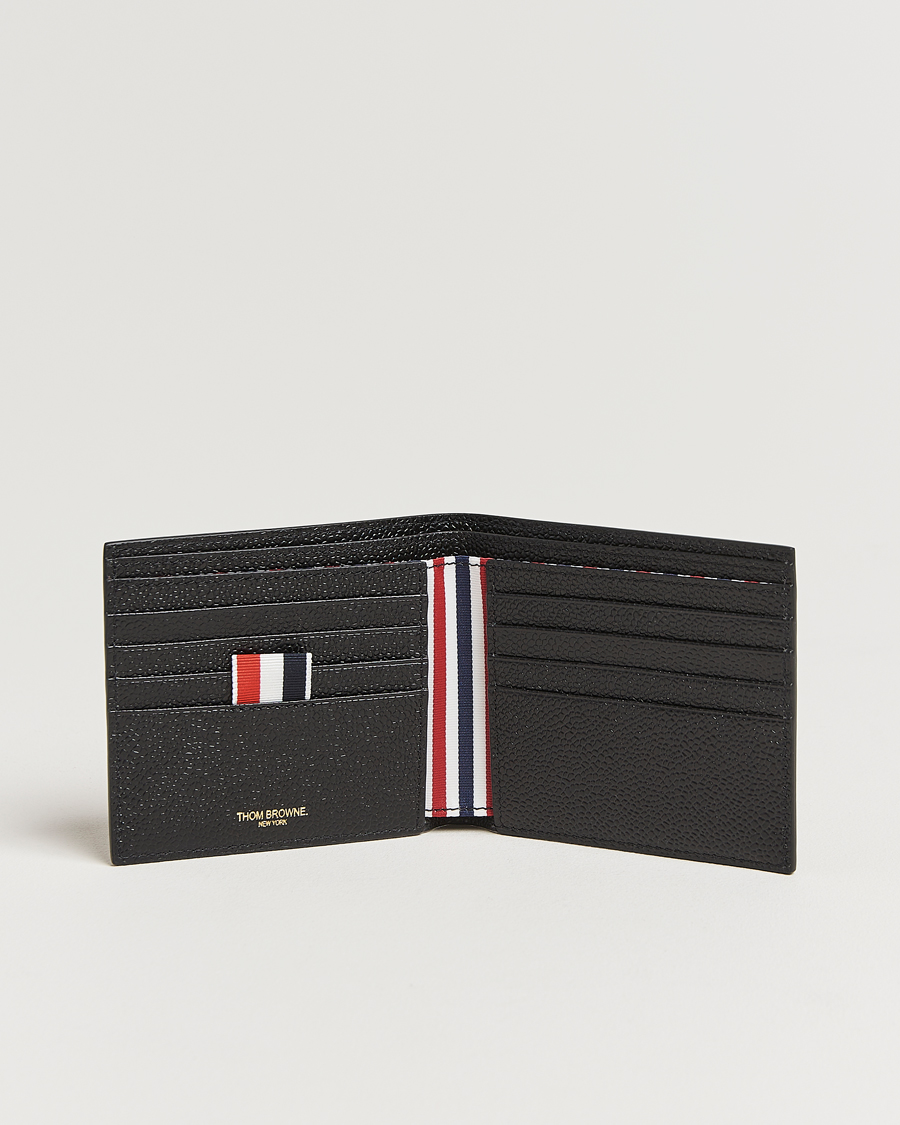 Uomini | Thom Browne Pebble Grain Wallet Black | Thom Browne | Pebble Grain Wallet Black