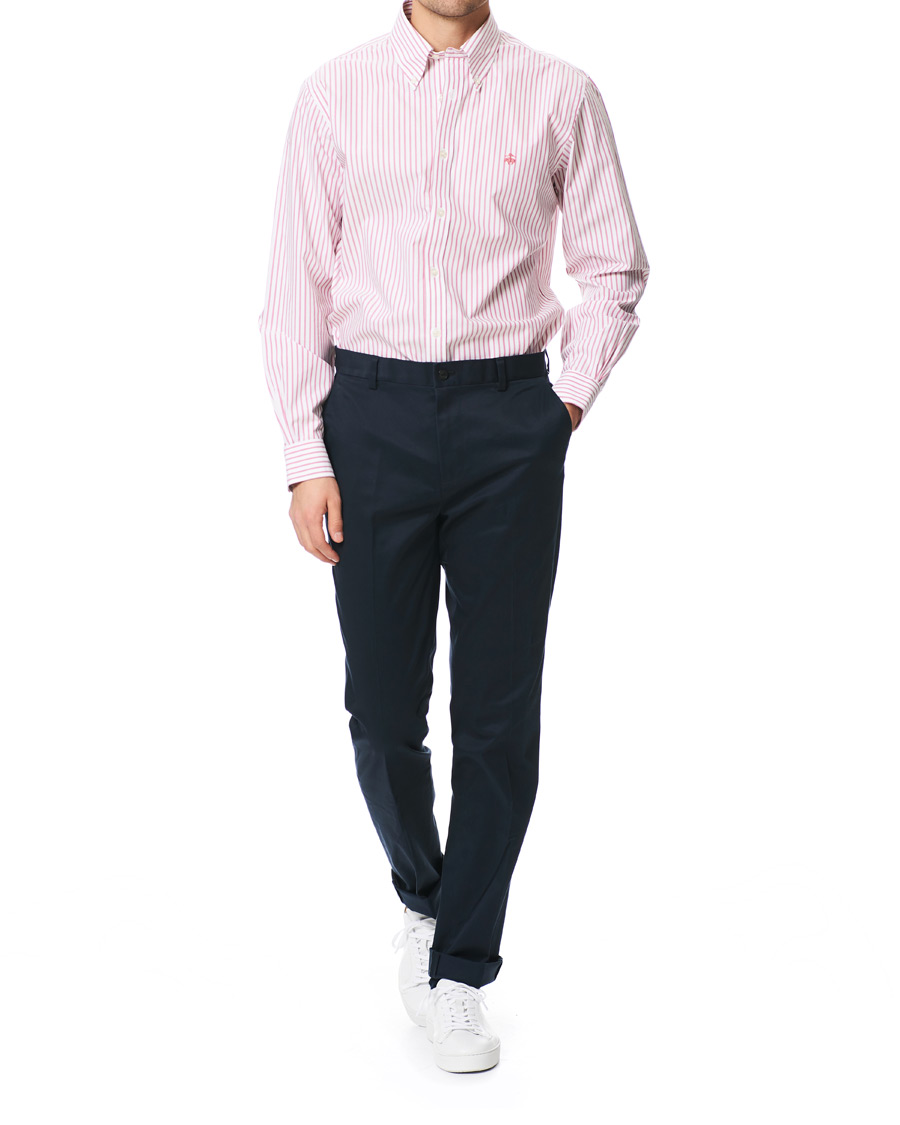 Uomini | Camicie | Brooks Brothers | Regent Fit Non Iron Sport Button Down Shirt Red