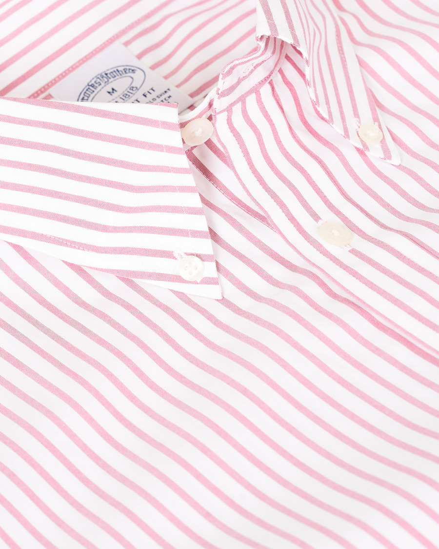 Uomini | Camicie | Brooks Brothers | Regent Fit Non Iron Sport Button Down Shirt Red