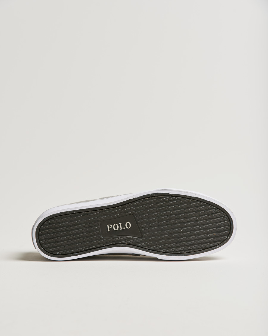 Uomini | Polo Ralph Lauren Sayer Canvas Sneaker Soft Grey | Polo Ralph Lauren | Sayer Canvas Sneaker Soft Grey