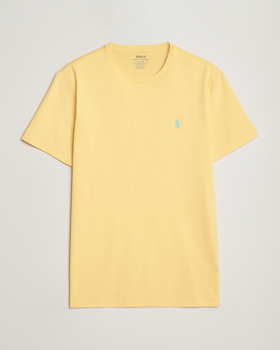Uomini | T-shirt | Polo Ralph Lauren | Crew Neck T-shirt Corn Yellow