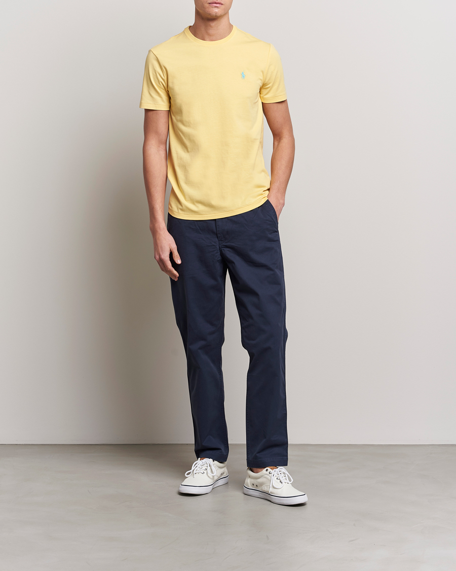 Uomini | T-shirt | Polo Ralph Lauren | Crew Neck T-shirt Corn Yellow