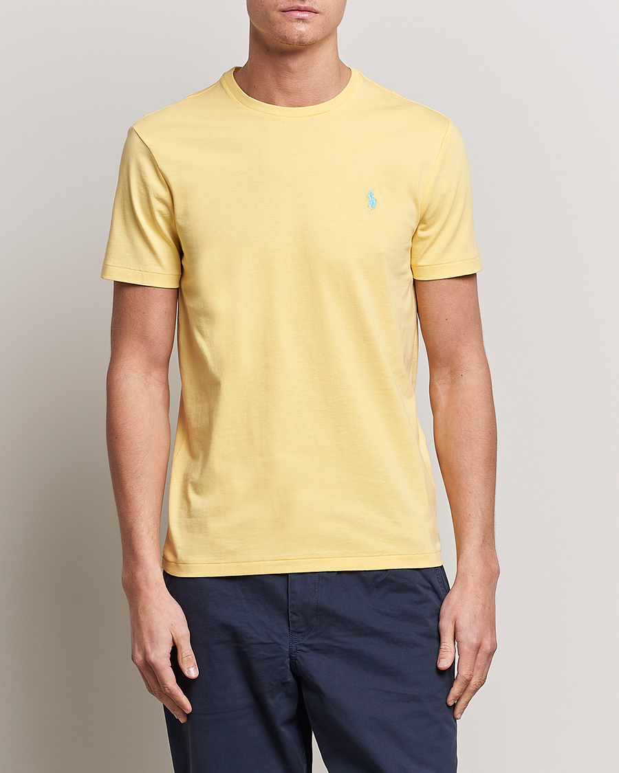 Uomini | T-shirt | Polo Ralph Lauren | Crew Neck T-shirt Corn Yellow