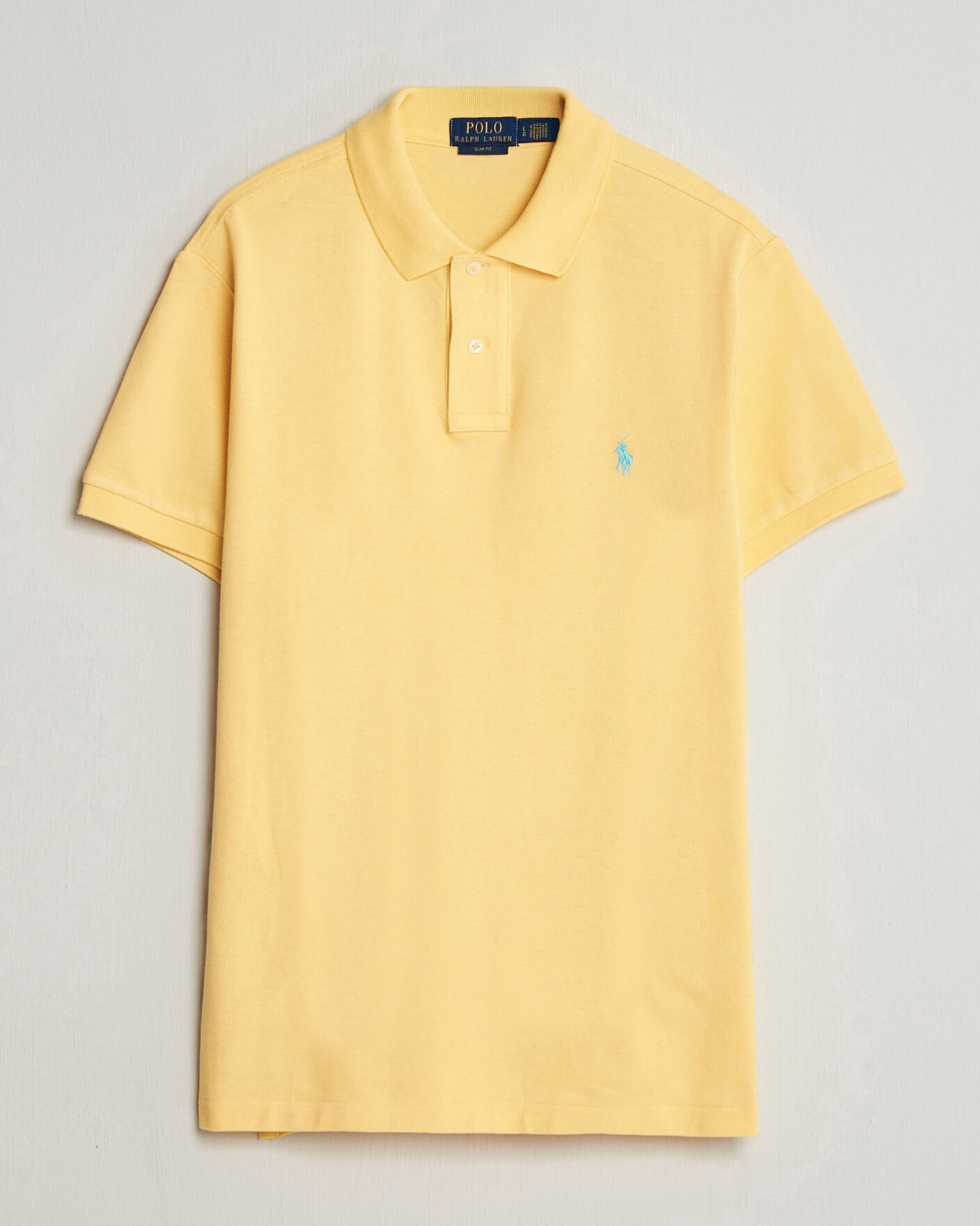 Uomini | Polo | Polo Ralph Lauren | Slim Fit Polo Empire Yellow
