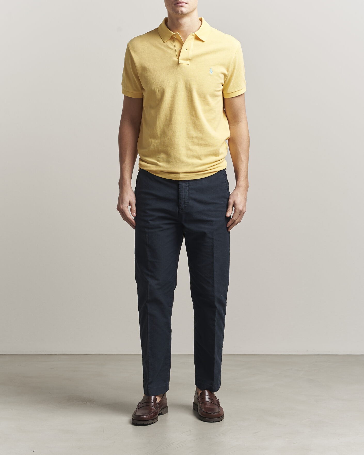 Uomini | Polo | Polo Ralph Lauren | Slim Fit Polo Empire Yellow