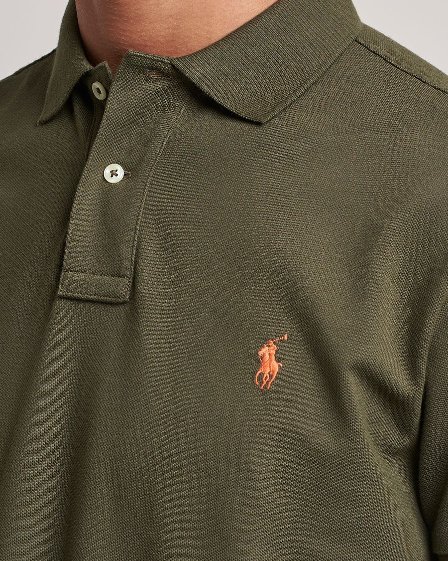 Uomini | Polo | Polo Ralph Lauren | Custom Slim Fit Polo Canopy Olive