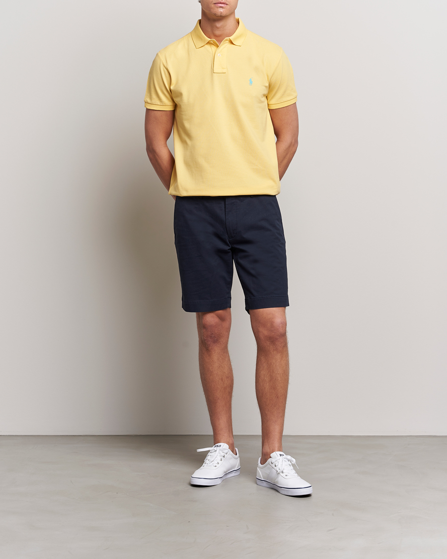 Uomini | Polo | Polo Ralph Lauren | Custom Slim Fit Polo Corn Yellow