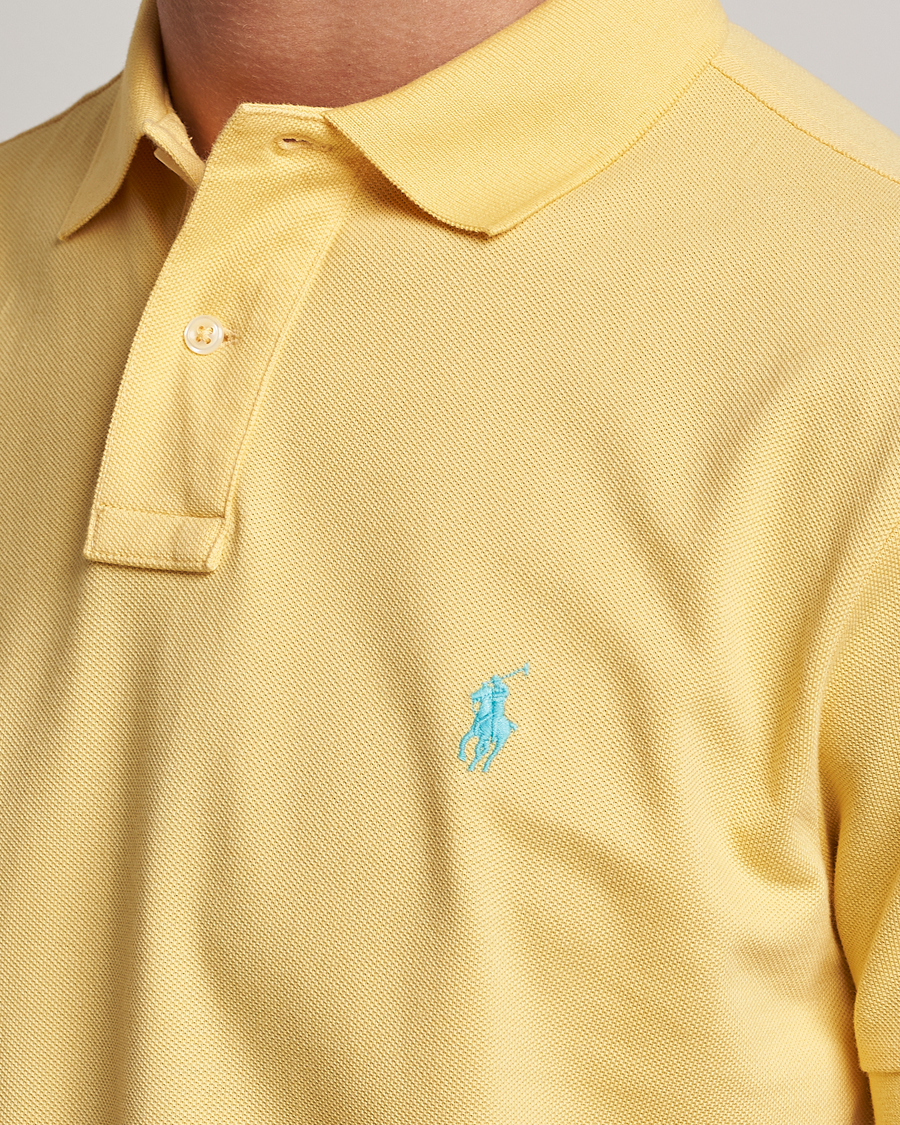 Uomini | Polo | Polo Ralph Lauren | Custom Slim Fit Polo Corn Yellow