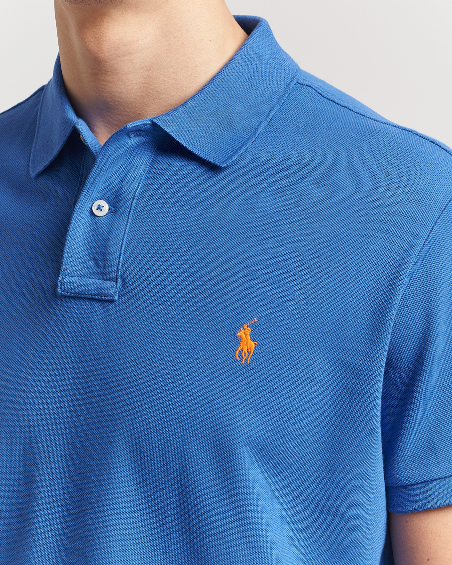 Uomini | Polo | Polo Ralph Lauren | Custom Slim Fit Polo New Iris Blue