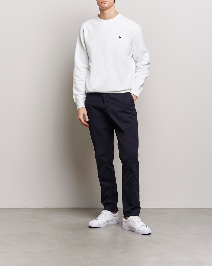 Uomini | Maglieria | Polo Ralph Lauren | Crew Neck Sweatshirt White