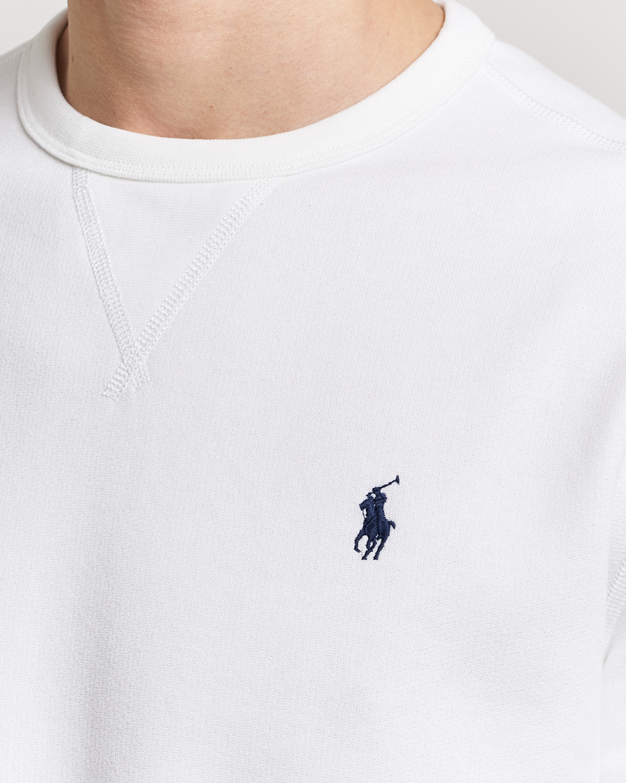 Uomini | Maglieria | Polo Ralph Lauren | Crew Neck Sweatshirt White