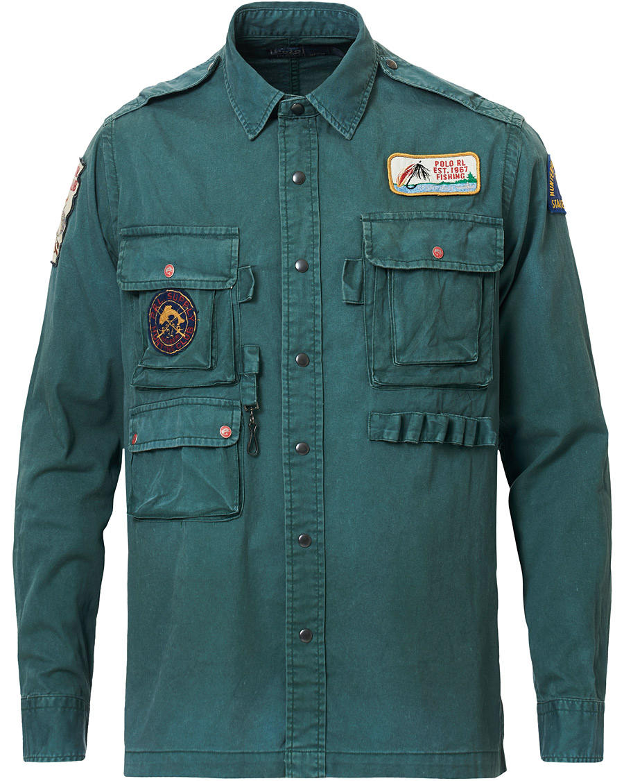 Uomini | Camicie | Polo Ralph Lauren | Fisher Twill Shirt Classic Pine