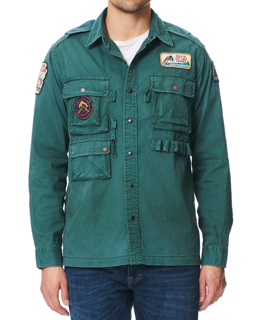 Uomini | Camicie | Polo Ralph Lauren | Fisher Twill Shirt Classic Pine