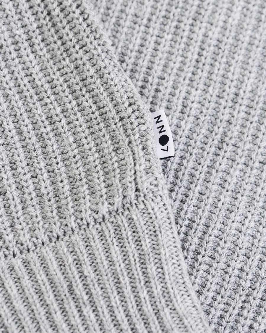 Uomini | Maglieria | NN07 | Piet Full Zip Medium Grey