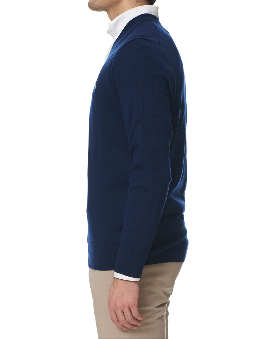 Uomini | Maglieria | Polo Ralph Lauren Golf | Merino Wool Sweater French Navy