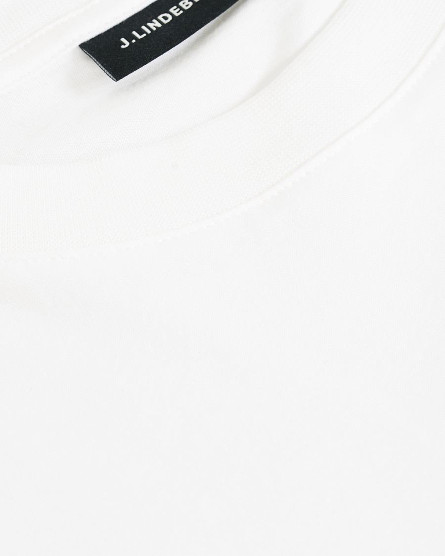 Uomini | T-shirt | J.Lindeberg | Dale Distinct Future Archive Crew Neck Tee White