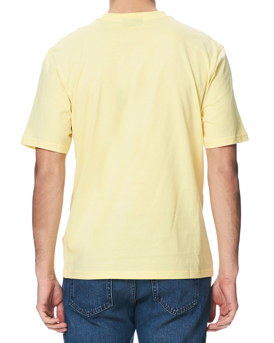 Uomini | T-shirt | J.Lindeberg | Dale Distinct Future Archive Crew Neck Tee Yellow