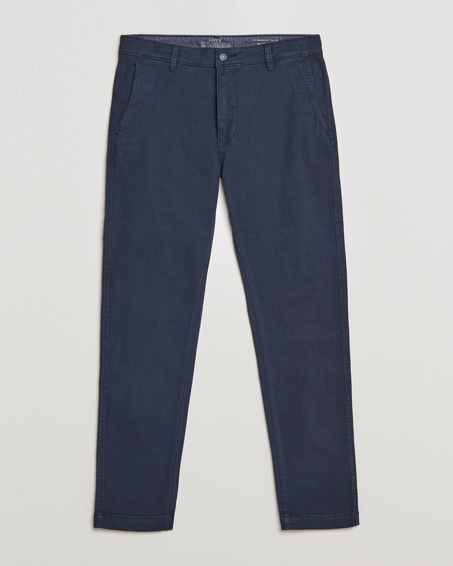 Uomini | Pantaloni | Levi's | Garment Dyed Stretch Chino Baltic Navy
