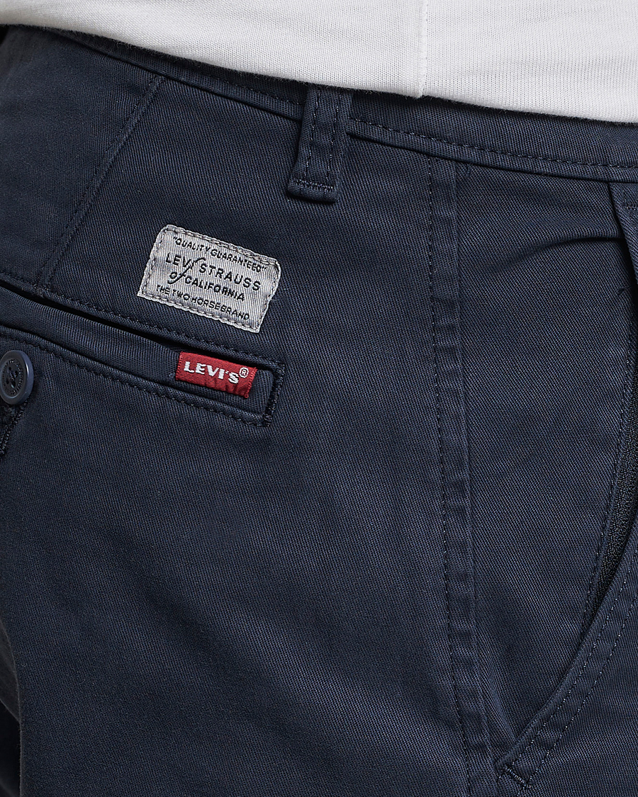 Uomini | Pantaloni | Levi's | Garment Dyed Stretch Chino Baltic Navy
