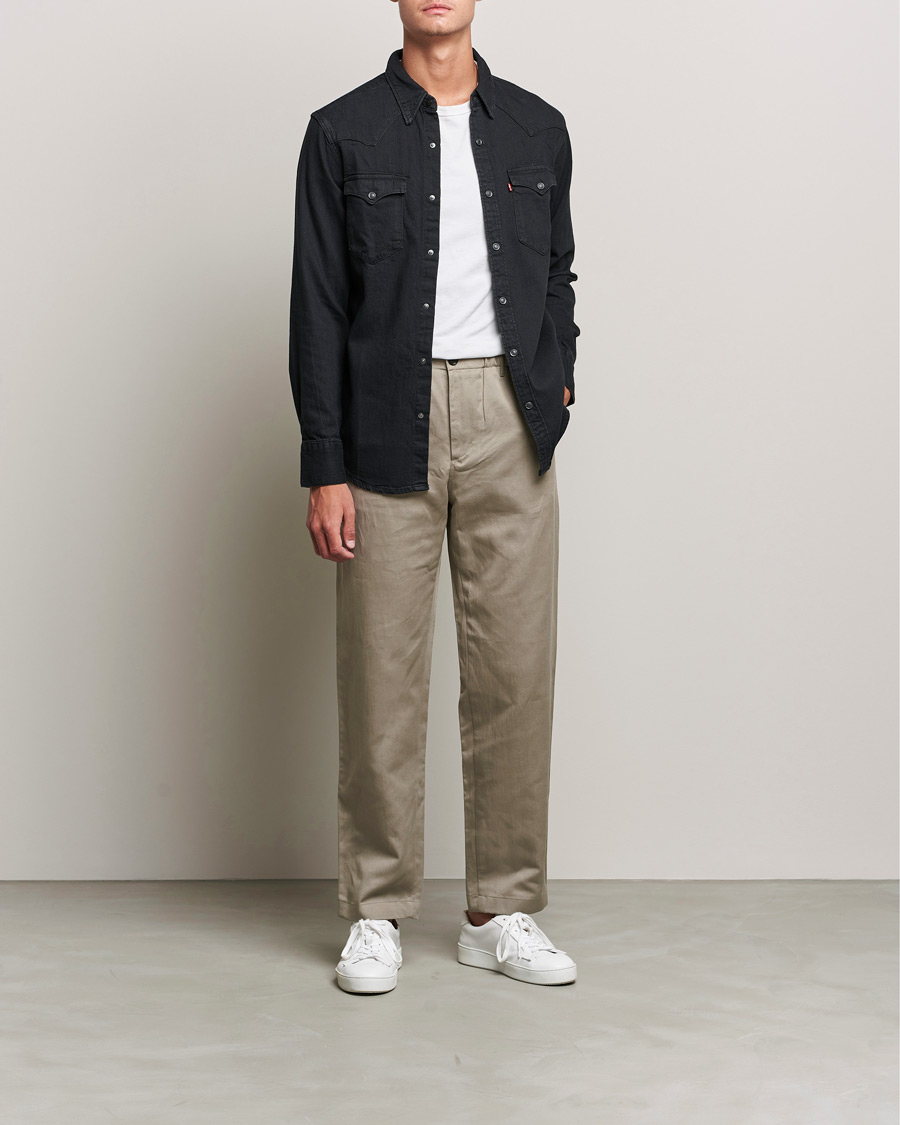 Uomini | Camicie | Levi's | Barstow Western Standard Shirt Marble Black