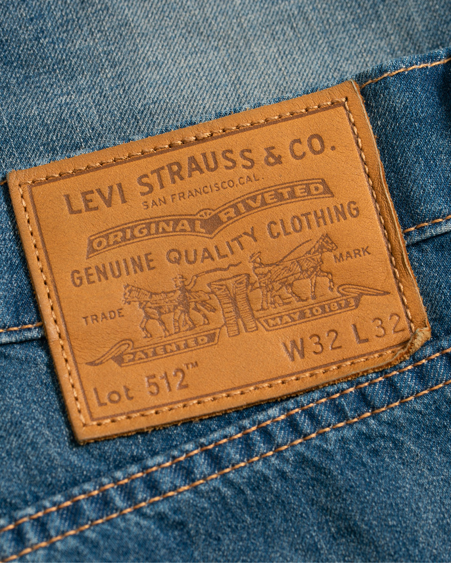 Uomini | Jeans | Levi's | 512 Fit Stretch Jeans Cioccolato Cool