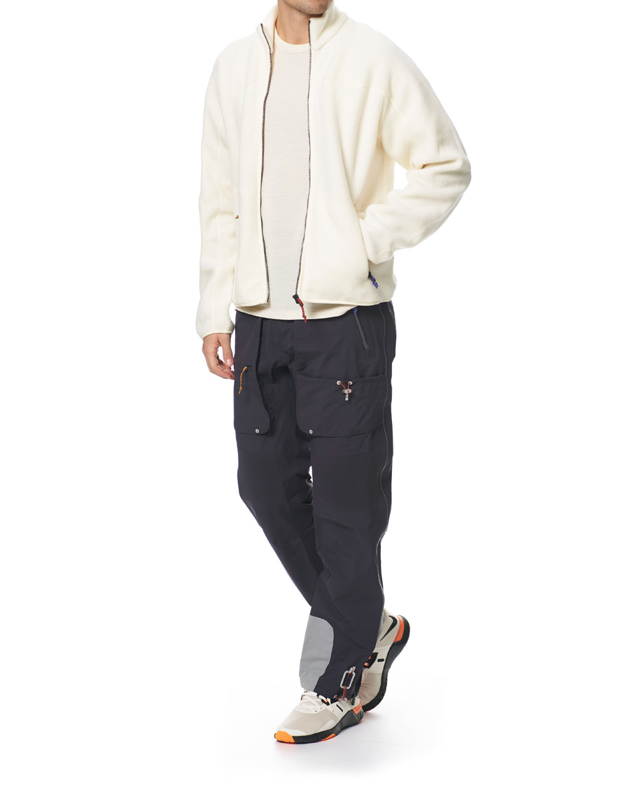 Uomini | Maglieria | Peak Performance | Ben Gorham Fleece Full Zip Off White