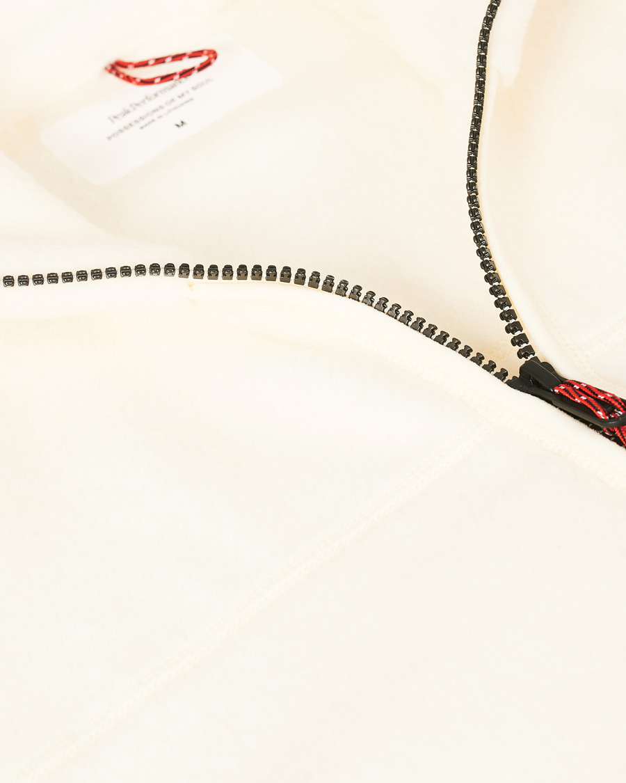 Uomini | Maglieria | Peak Performance | Ben Gorham Fleece Full Zip Off White