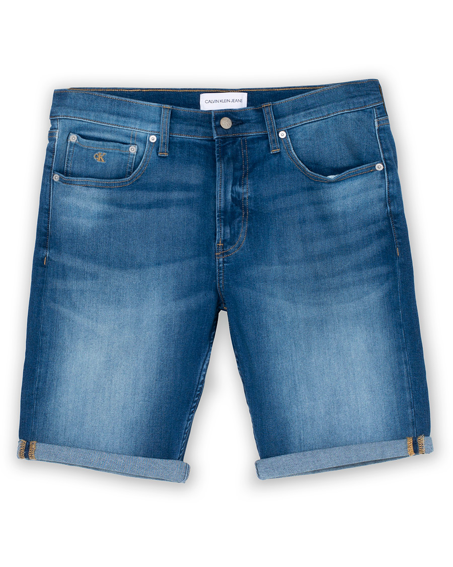 Uomini | Pantaloncini | Calvin Klein Jeans | Regular Fit Shorts Mid Blue