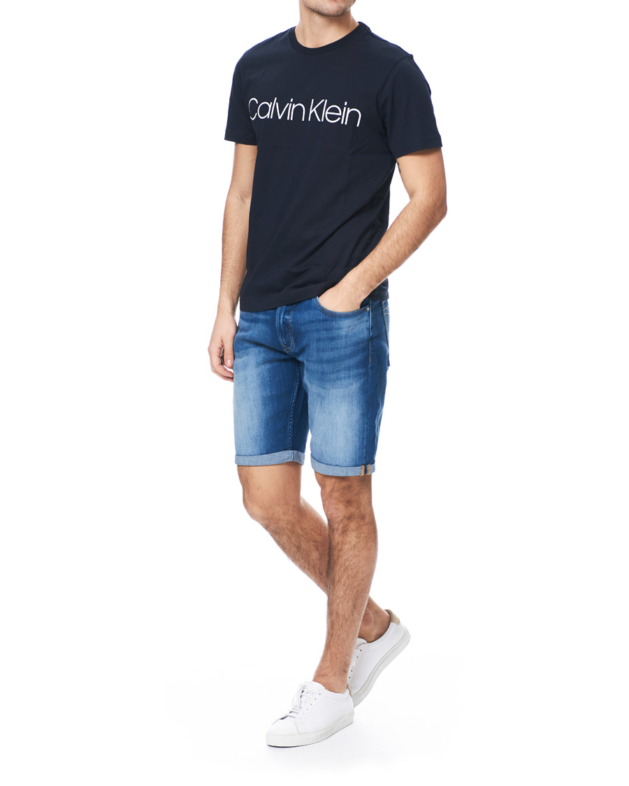 Uomini | Pantaloncini | Calvin Klein Jeans | Regular Fit Shorts Mid Blue