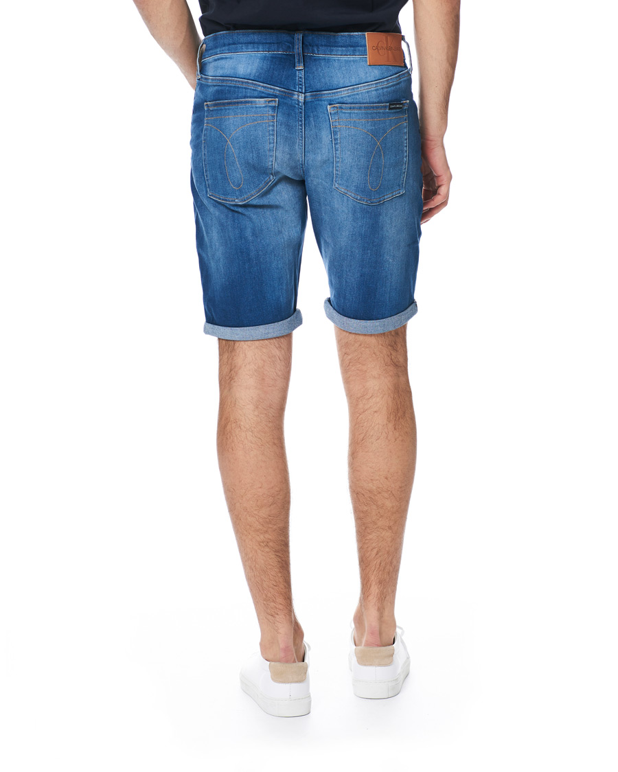 Uomini | Pantaloncini | Calvin Klein Jeans | Regular Fit Shorts Mid Blue