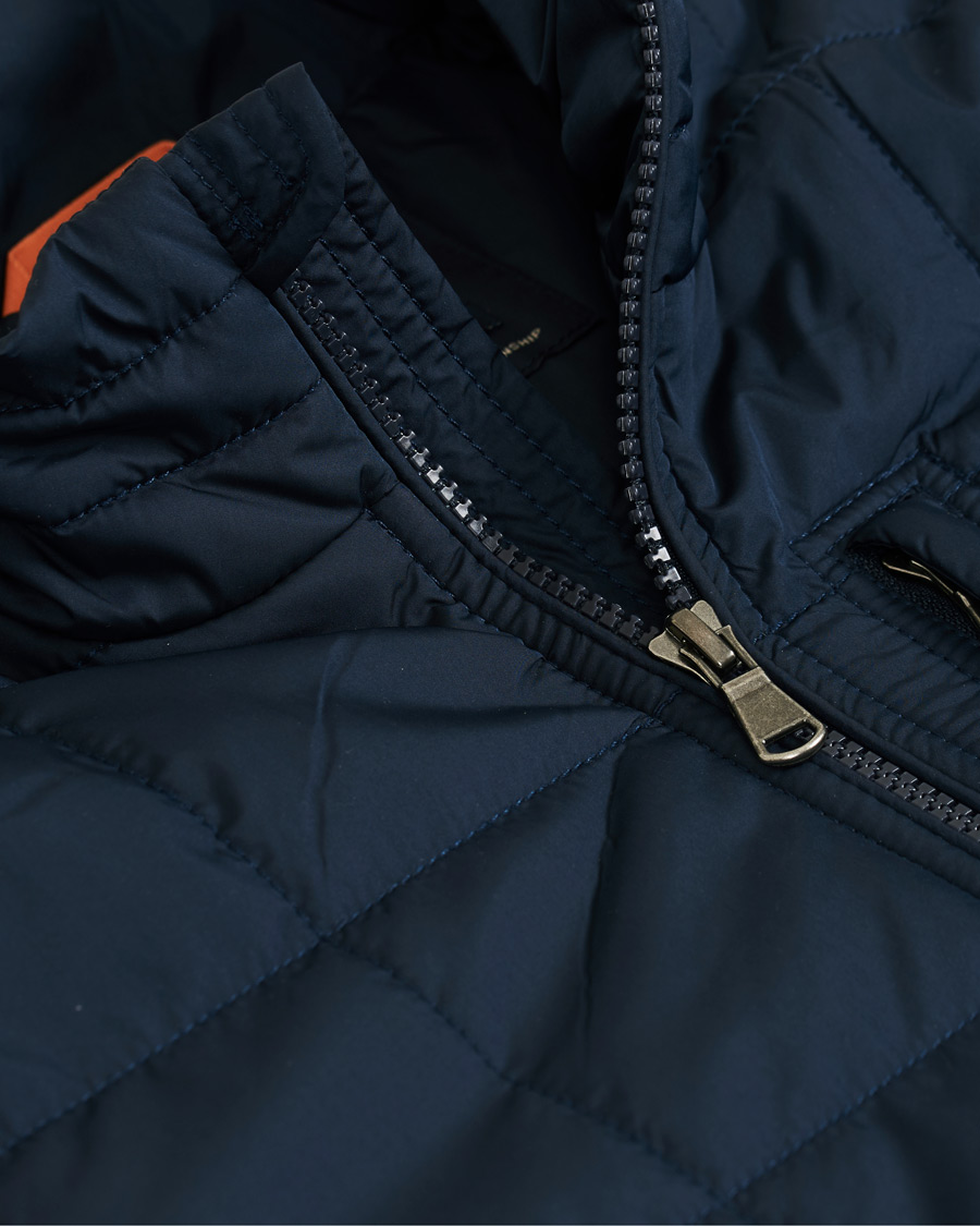 Uomini | Giacche | Morris | Quilted Crew Jacket Navy
