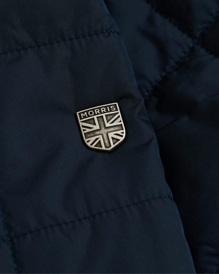 Uomini | Giacche | Morris | Quilted Crew Jacket Navy