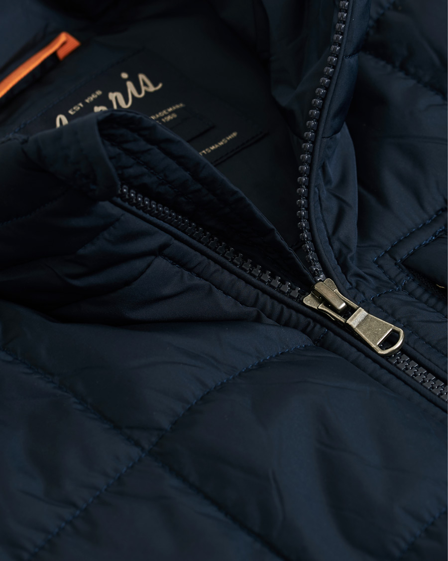 Uomini | Giacche | Morris | Quilted Crew Vest Navy