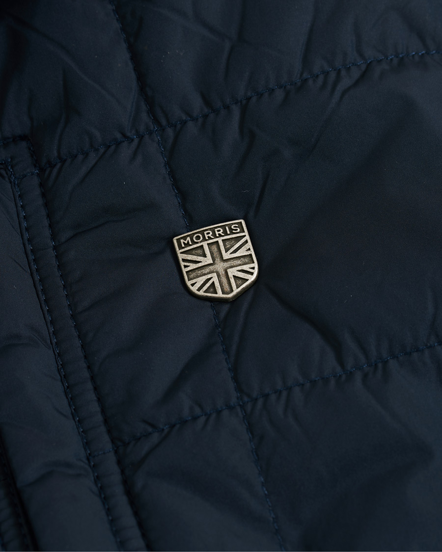 Uomini | Giacche | Morris | Quilted Crew Vest Navy