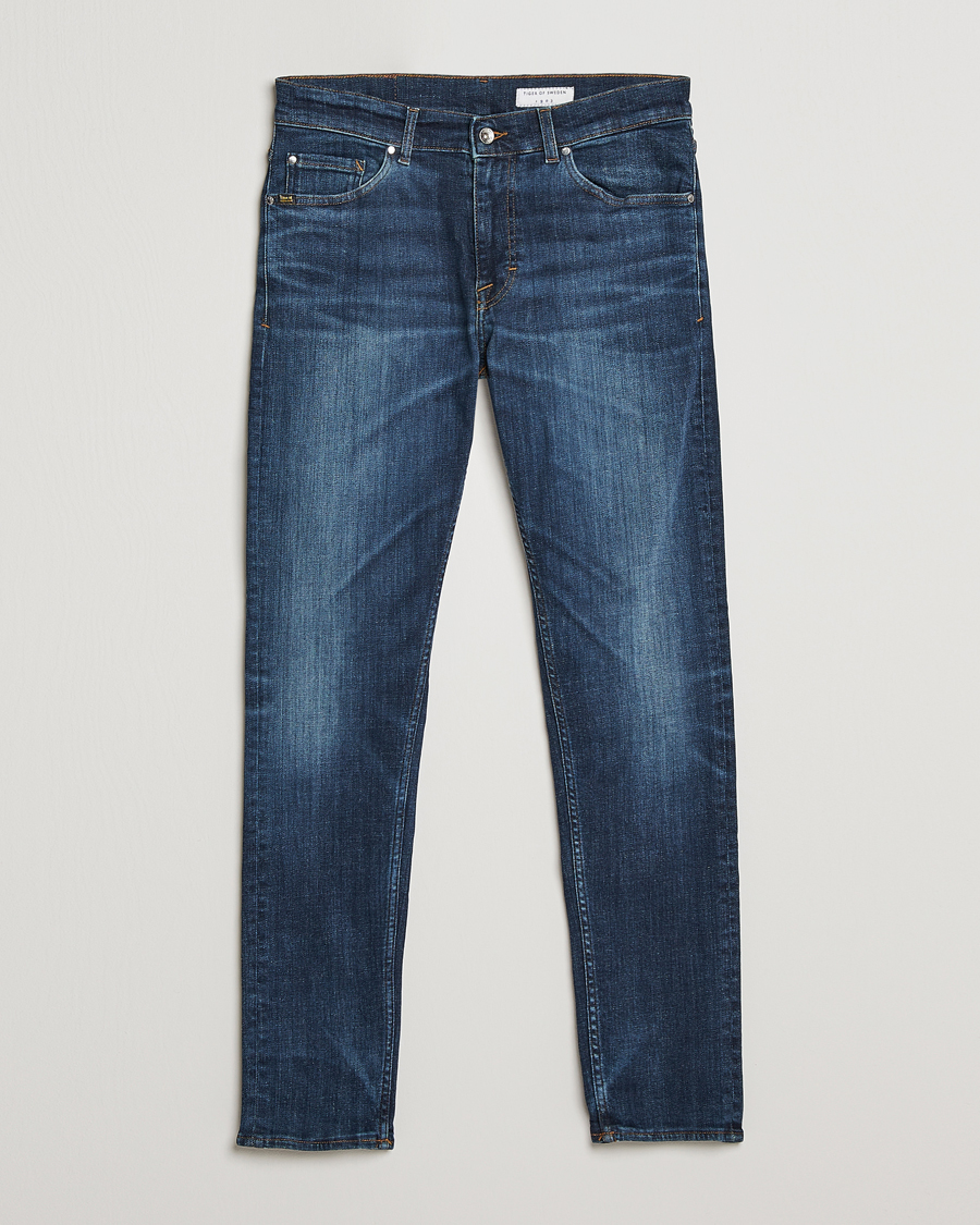Uomini | Jeans | Tiger of Sweden | Evolve Super Stretch Top Jeans Medium Blue