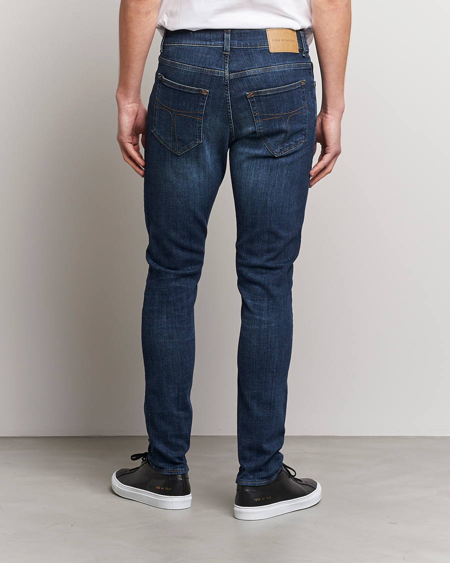 Uomini | Jeans | Tiger of Sweden | Evolve Super Stretch Top Jeans Medium Blue