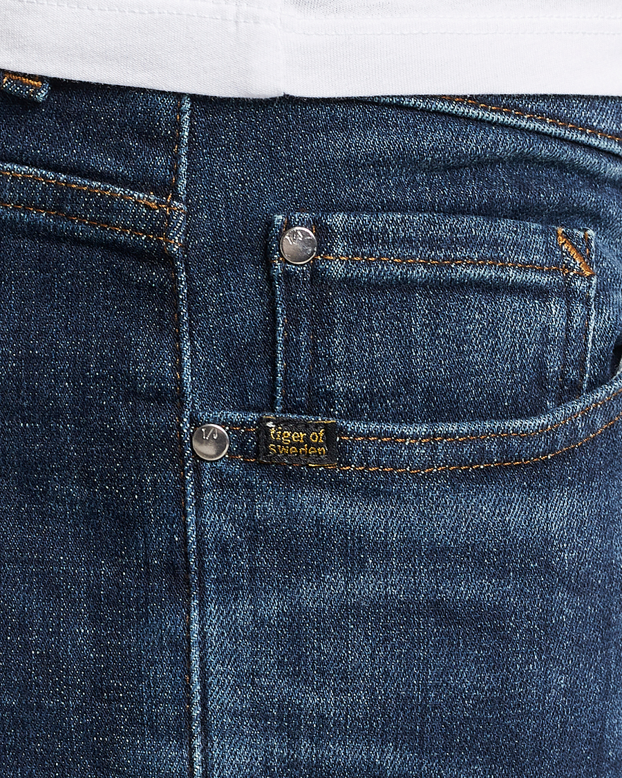 Uomini | Jeans | Tiger of Sweden | Evolve Super Stretch Top Jeans Medium Blue