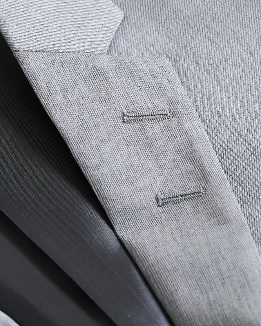 Uomini | Blazers | Tiger of Sweden | James Wool Suit Blazer Grey