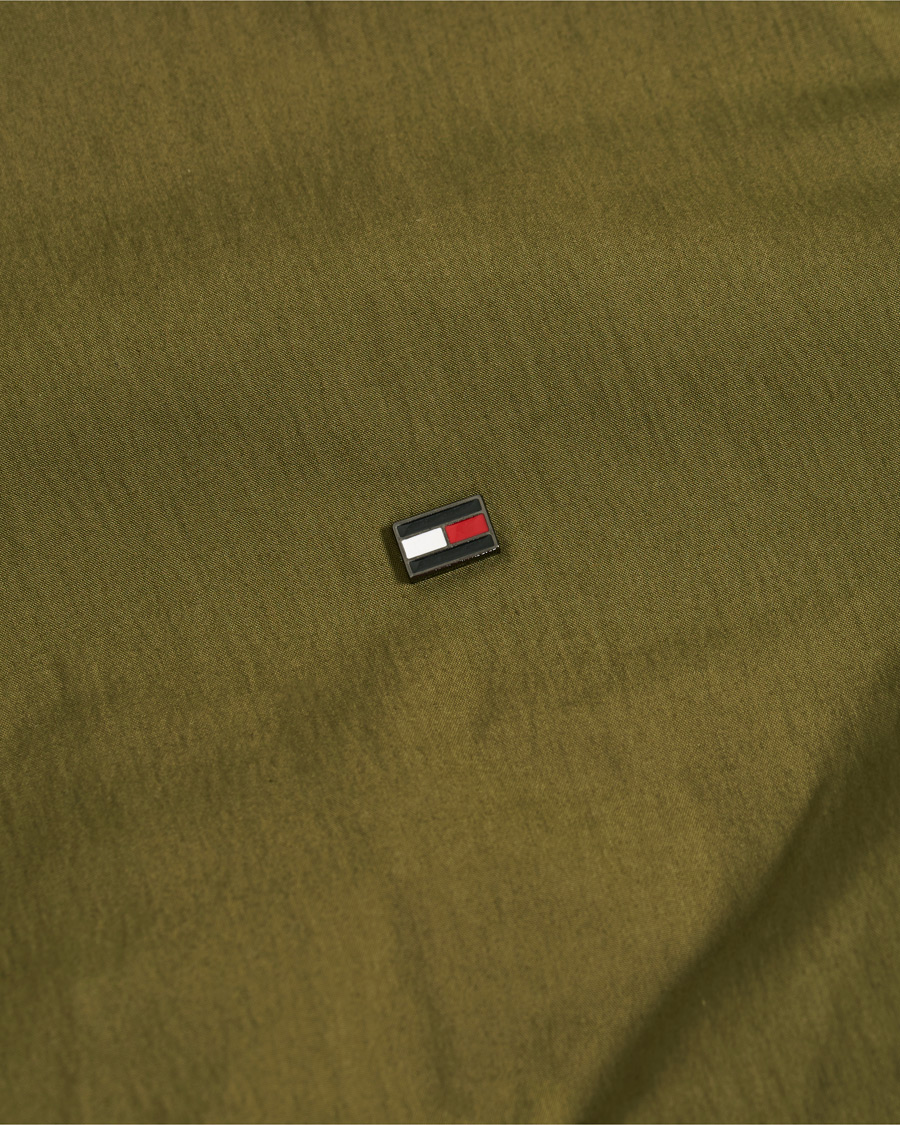 Uomini | Giacche | Tommy Hilfiger | Lightweight Cotton Bomber Jacket Moss Green