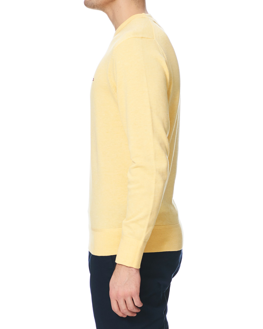Uomini | Maglieria | Tommy Hilfiger | Organic Cotton/Silk Crew Neck Pullover Sun Ray