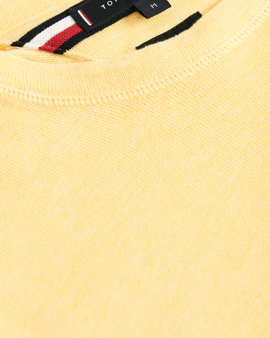 Uomini | Maglieria | Tommy Hilfiger | Organic Cotton/Silk Crew Neck Pullover Sun Ray