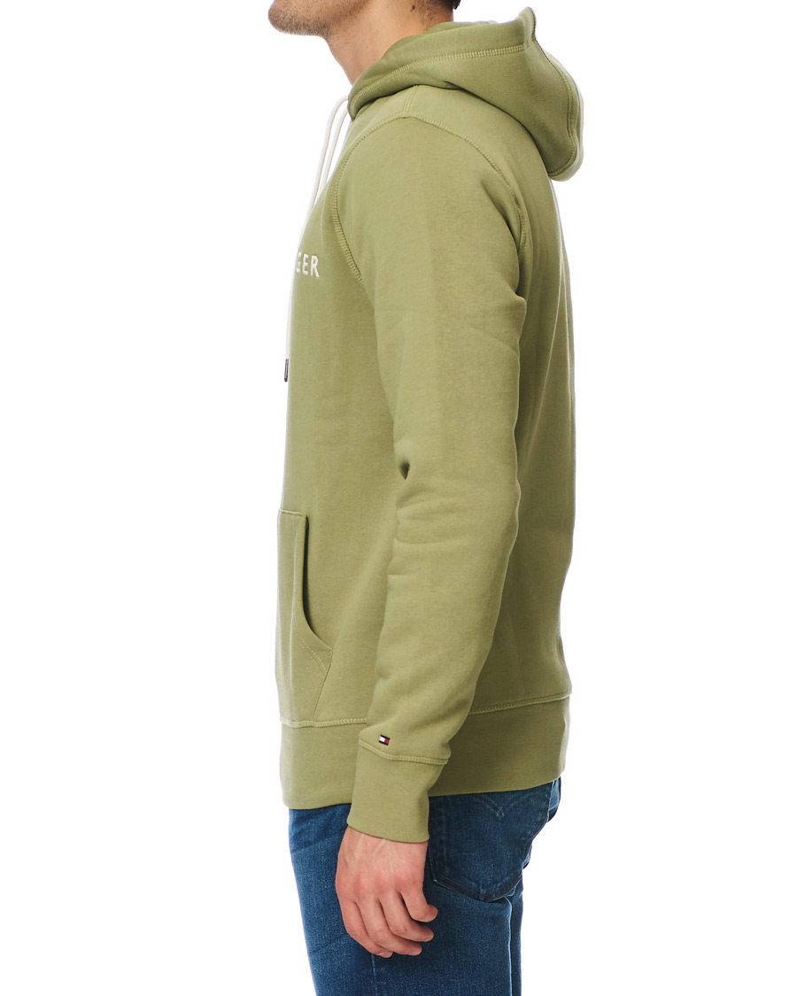 Uomini | Maglieria | Tommy Hilfiger | Logo Hoodie Faded Olive